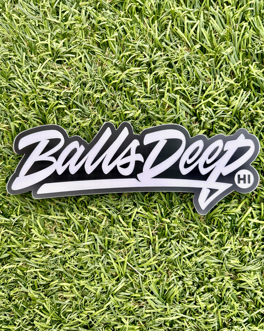 Balls Deep HI Sticker