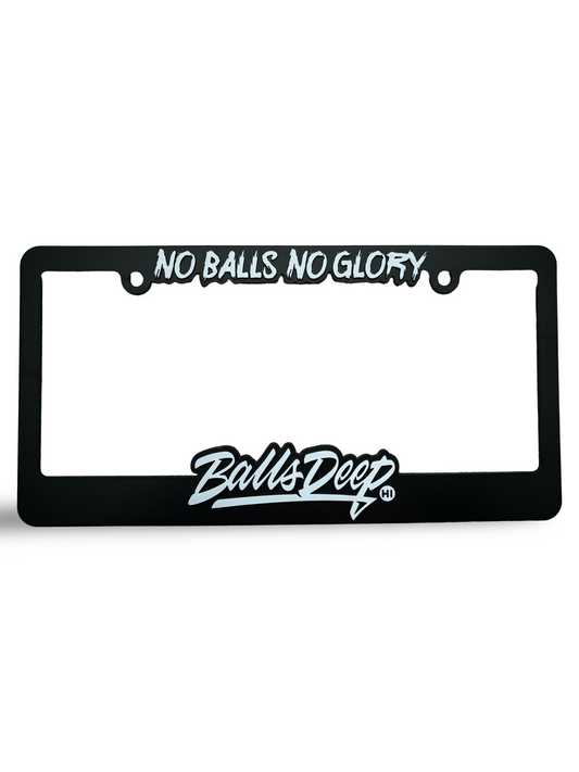 Balls Deep HI License Plate Frame